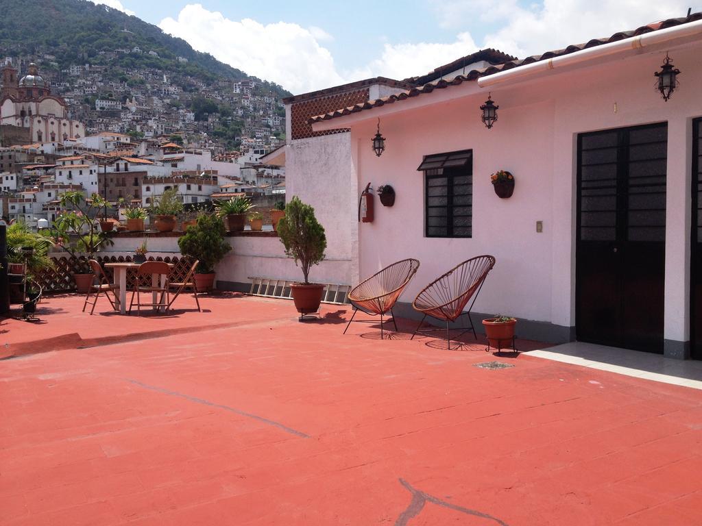 Hotel Posada Santa Anita Таско де Аларкон Екстериор снимка