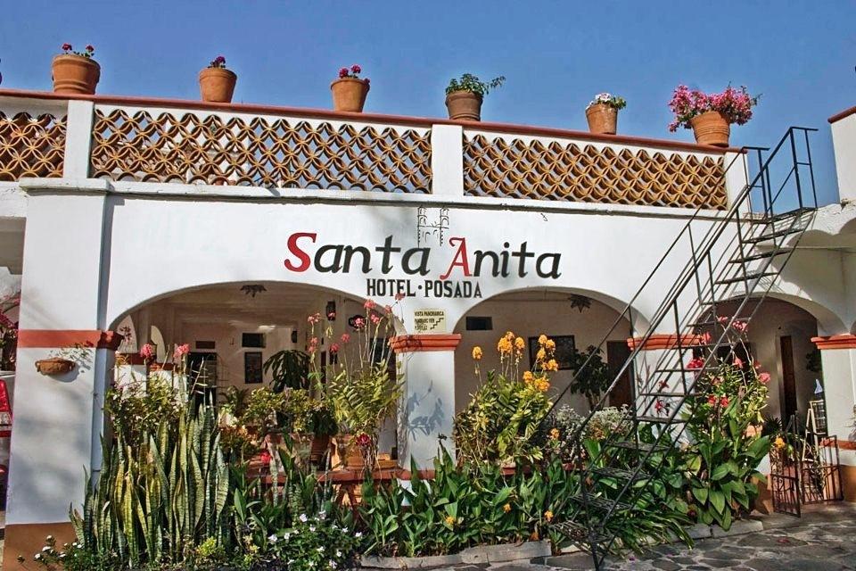 Hotel Posada Santa Anita Таско де Аларкон Екстериор снимка